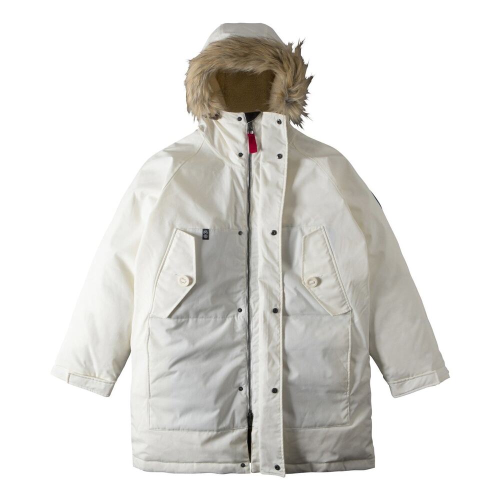 NWT! Element Men's Victoria Parka Big&Tall Jacket‎ BONE WHITE MEDIUM